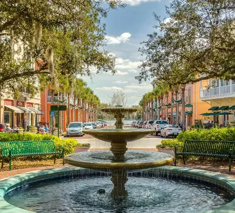 Celebration Fountain Courtyard