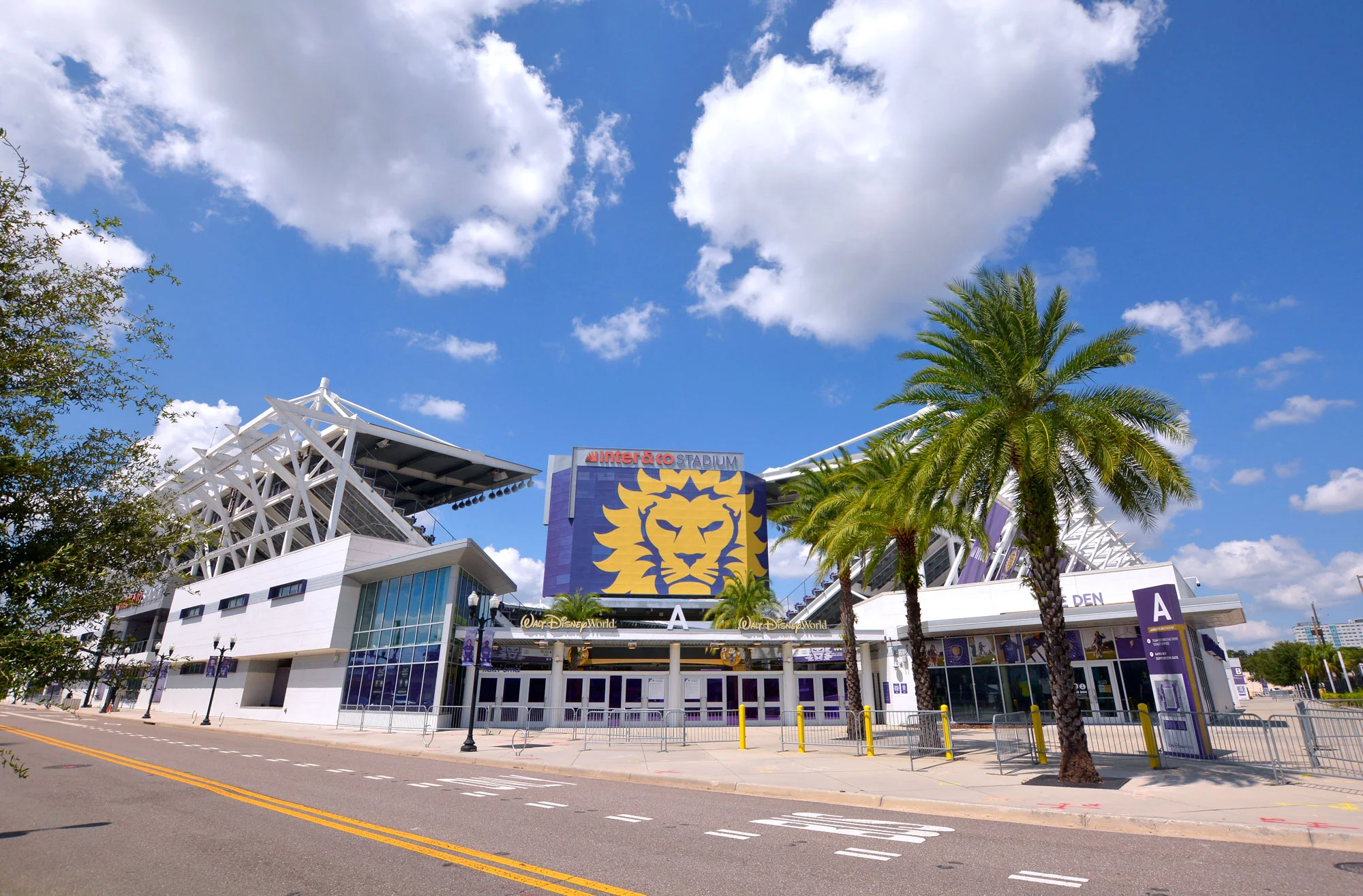 Downtown Orlando in a beautiful sunny day